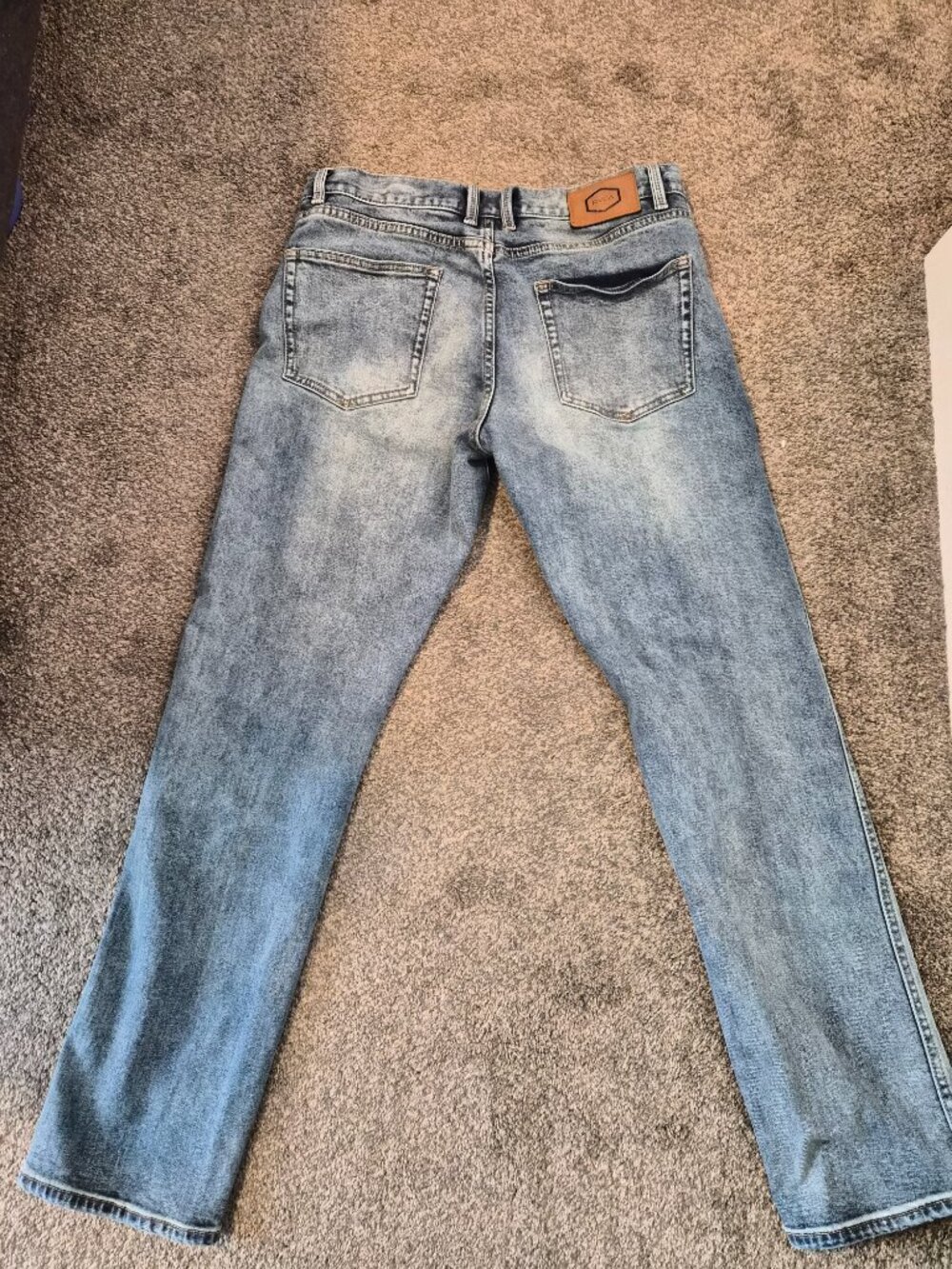 Mens RVCA Blue jeans - Picture 3 of 3